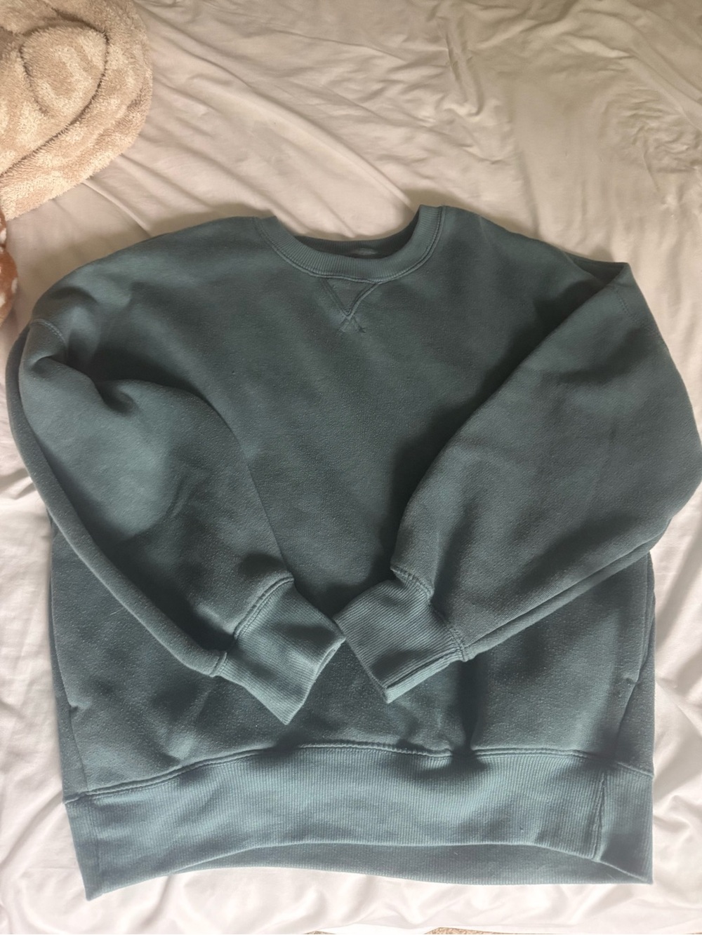 Women's Classic Crewneck Sweatshirt - Teal Green